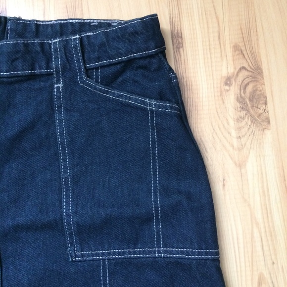 Urban Outfitters Denim Mini Skirt Darkwash Small - Picture 5 of 7